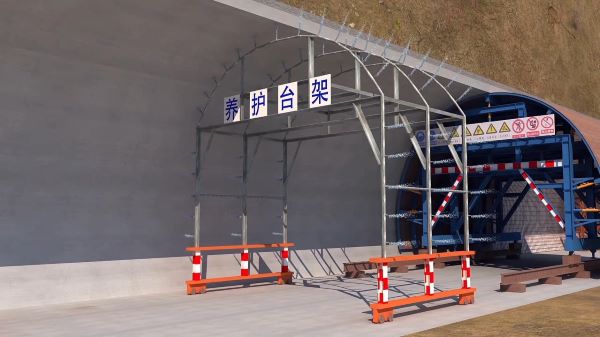 顺河回族区隧道施工动画制作公司 - 隧道施工工艺和施工方法 - 隧道施工汇报动画视频 - bim 工程施工动画
